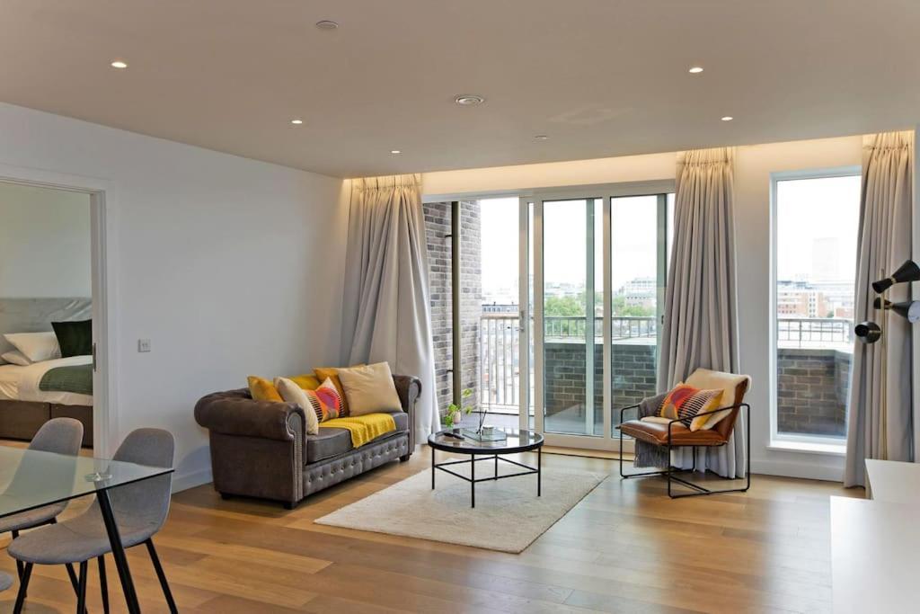 Apartamento Kings Cross 2 Bed With City Views, Ac, Balcony Londres Exterior foto